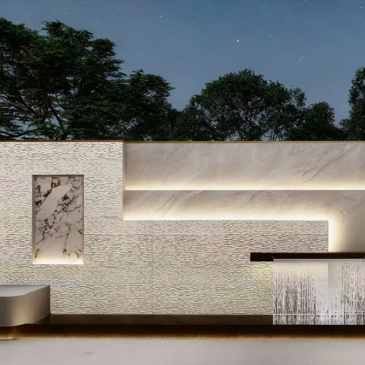 Line Stone Off White