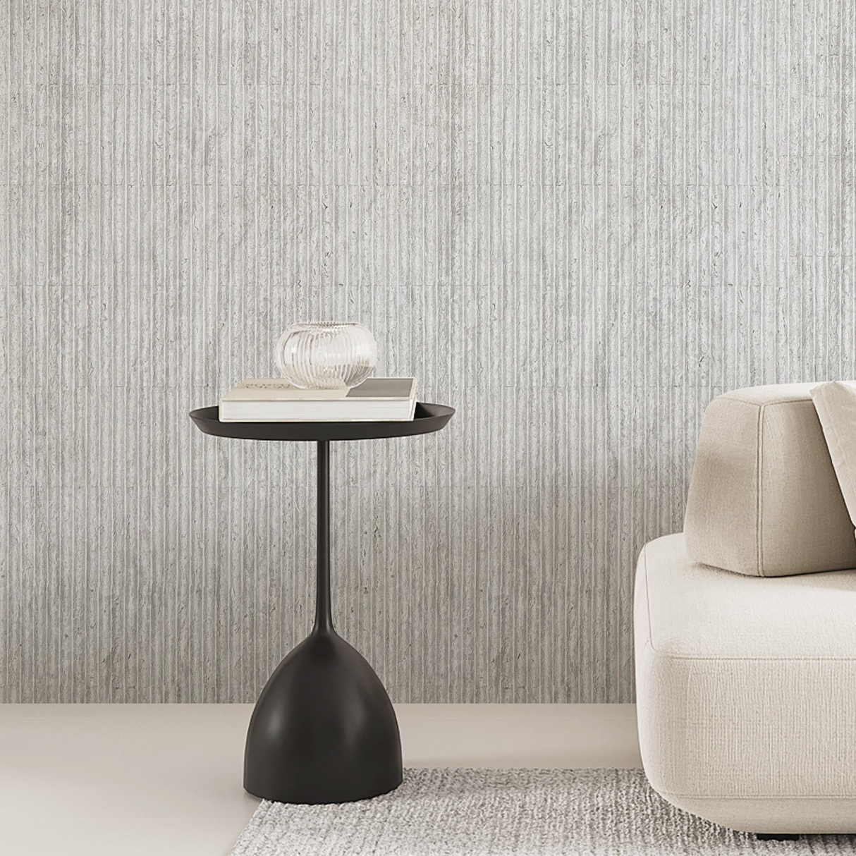 Roamn Pillar Milan Grey Convex