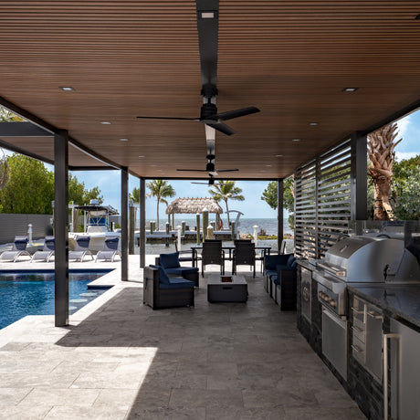 Walnut Black WPC Cladding Panel