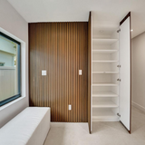 Light & Black Walnut Corner Trim