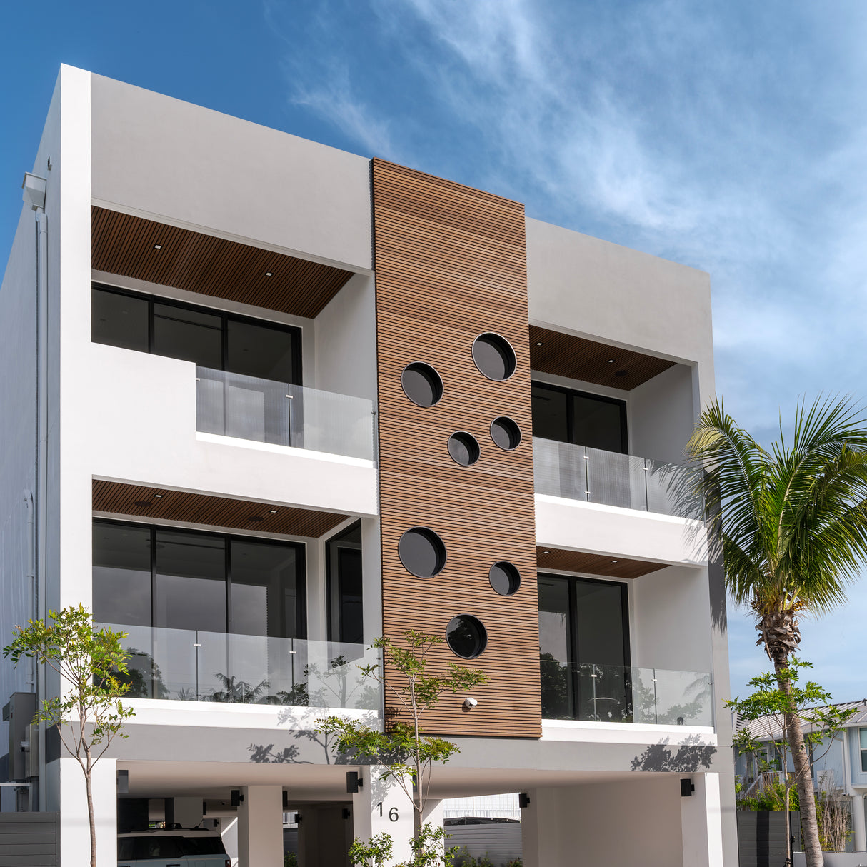 Walnut Black WPC Cladding Panel